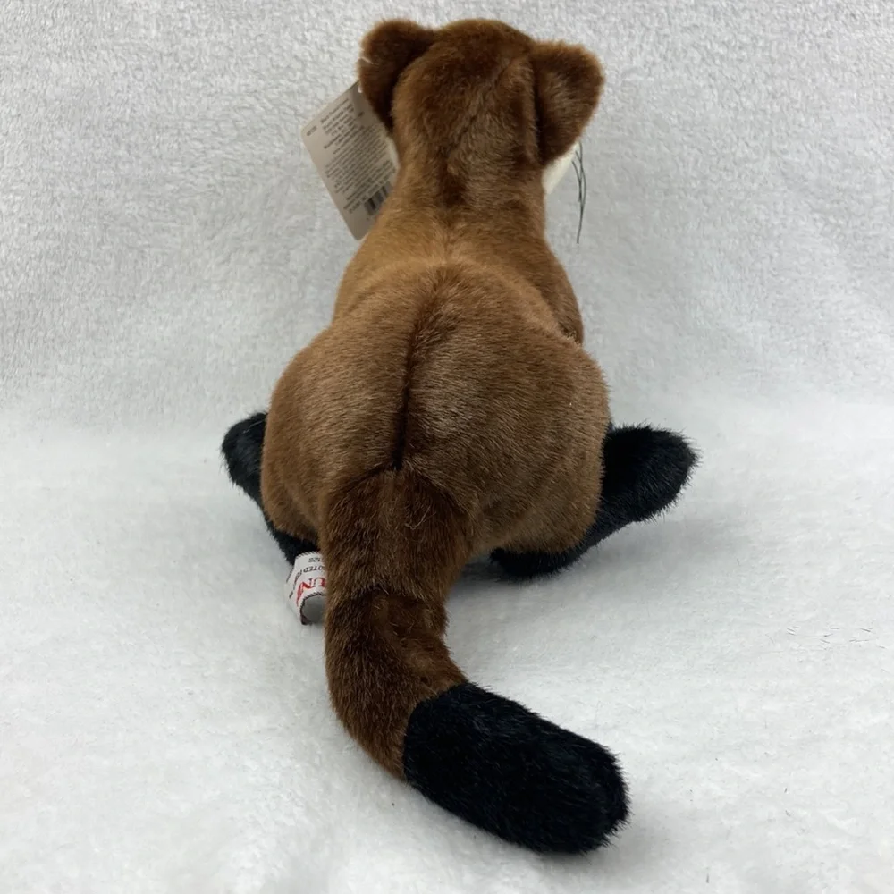 WWF Gund Black Footed Ferret Plush Stuffed Animal Toy 15”